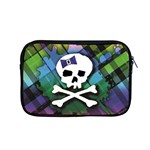 Rainbow Plaid Skull Apple MacBook Pro 15  Zipper Case