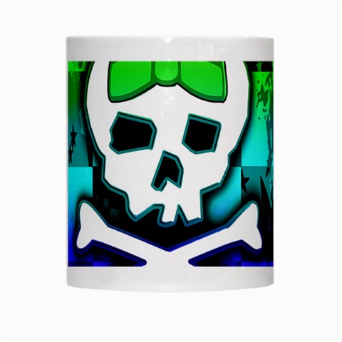 Rainbow Skull White Mug from ArtsNow.com Center