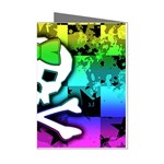 Rainbow Skull Mini Greeting Cards (Pkg of 8)