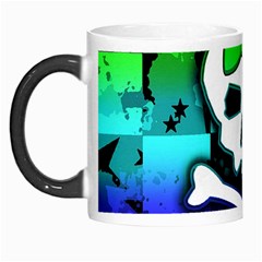 Rainbow Skull Morph Mug from ArtsNow.com Left