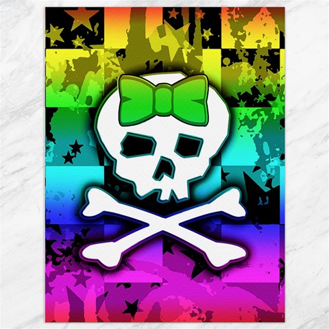 Rainbow Skull Canvas 36  x 48  from ArtsNow.com 35.26 x46.15  Canvas - 1