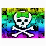 Rainbow Skull Large Glasses Cloth (2 Sides)