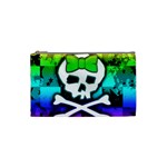 Rainbow Skull Cosmetic Bag (Small)