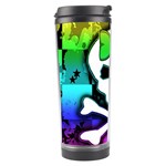 Rainbow Skull Travel Tumbler
