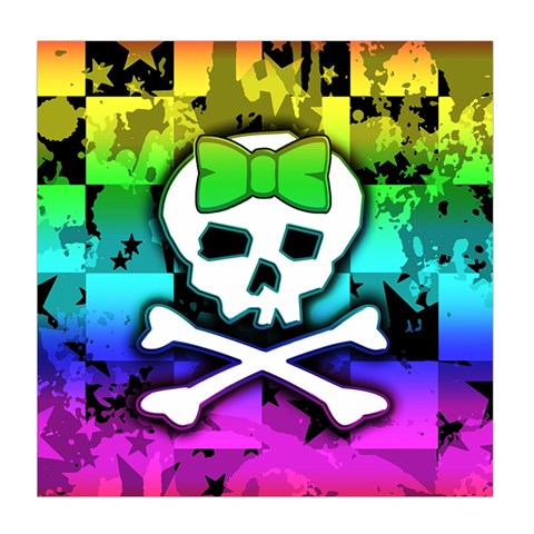 Rainbow Skull Duvet Cover (Queen Size) from ArtsNow.com Front