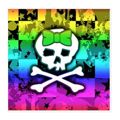 Rainbow Skull Duvet Cover Double Side (Queen Size) from ArtsNow.com Front