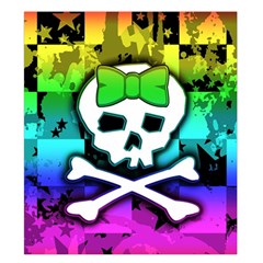 Rainbow Skull Duvet Cover Double Side (King Size) from ArtsNow.com Front