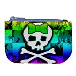 Rainbow Skull Large Coin Purse