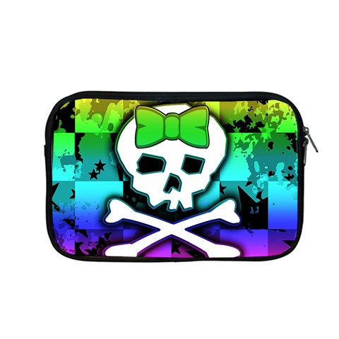 Rainbow Skull Apple MacBook Pro 13  Zipper Case from ArtsNow.com Front