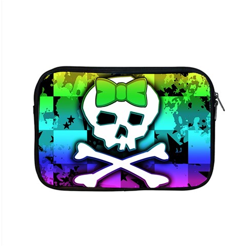 Rainbow Skull Apple MacBook Pro 15  Zipper Case from ArtsNow.com Front