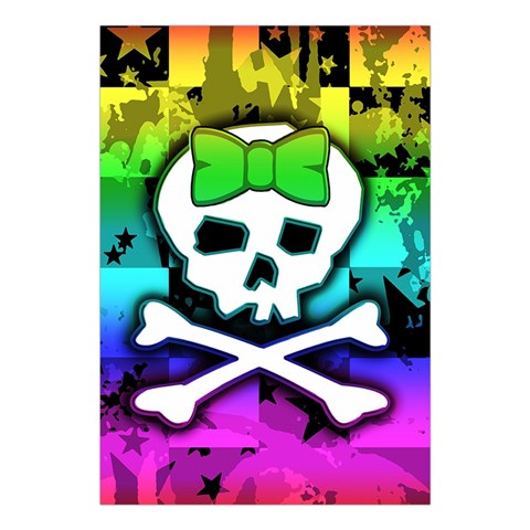 Rainbow Skull Large Tapestry from ArtsNow.com Front