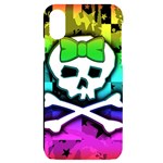 Rainbow Skull iPhone X/XS Black UV Print Case