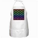 Rainbow Skull and Crossbones  BBQ Apron
