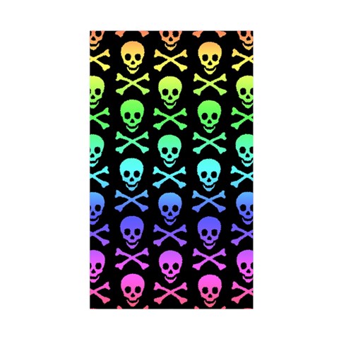 Rainbow Skull and Crossbones  Duvet Cover (Single Size) from ArtsNow.com Duvet Quilt