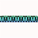Rainbow Skull Checkerboard Small Bar Mat
