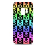 Rainbow Skull Checkerboard Samsung Galaxy S9 TPU UV Case