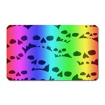 Rainbow Skull Collection Magnet (Rectangular)