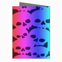 Rainbow Skull Collection Greeting Cards (Pkg of 8) from ArtsNow.com Right