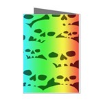 Rainbow Skull Collection Mini Greeting Cards (Pkg of 8)