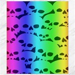 Rainbow Skull Collection Canvas 8  x 10 