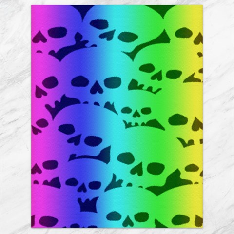 Rainbow Skull Collection Canvas 18  x 24  from ArtsNow.com 17.8 x23.08  Canvas - 1