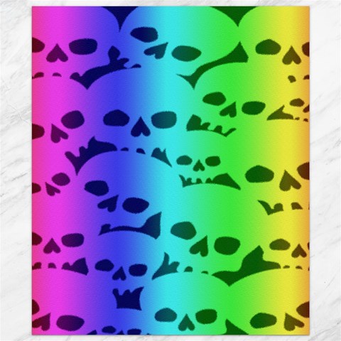 Rainbow Skull Collection Canvas 20  x 24  from ArtsNow.com 19.57 x23.15  Canvas - 1