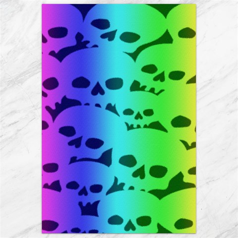 Rainbow Skull Collection Canvas 24  x 36  from ArtsNow.com 23.35 x34.74  Canvas - 1