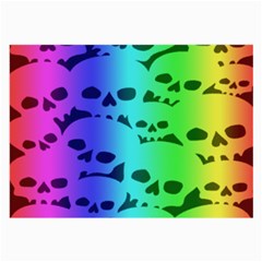 Rainbow Skull Collection Large Glasses Cloth (2 Sides) from ArtsNow.com Front