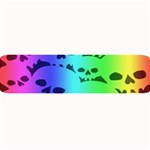 Rainbow Skull Collection Large Bar Mat