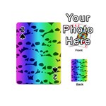 Rainbow Skull Collection Playing Cards 54 Designs (Mini)