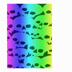 Rainbow Skull Collection Small Garden Flag (Two Sides) from ArtsNow.com Front