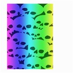 Rainbow Skull Collection Large Garden Flag (Two Sides)