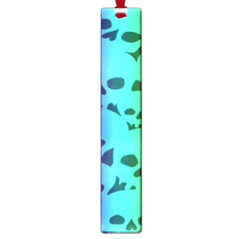 Rainbow Skull Collection Large Book Mark from ArtsNow.com Front