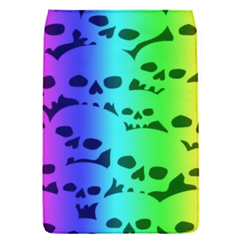 Rainbow Skull Collection Removable Flap Cover (S) from ArtsNow.com Front