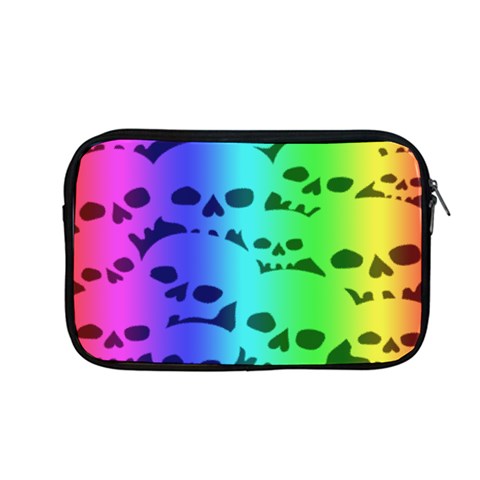 Rainbow Skull Collection Apple MacBook Pro 13  Zipper Case from ArtsNow.com Front