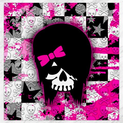 Scene Kid Girl Skull Canvas 20  x 20  from ArtsNow.com 19 x19.27  Canvas - 1