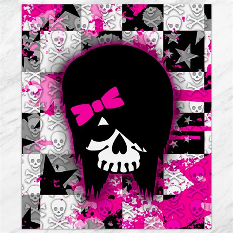 Scene Kid Girl Skull Canvas 20  x 24  from ArtsNow.com 19.57 x23.15  Canvas - 1