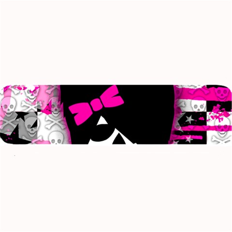 Scene Kid Girl Skull Large Bar Mat from ArtsNow.com 32 x8.5  Bar Mat