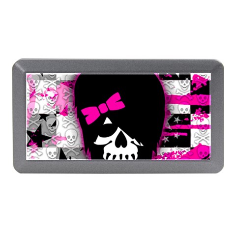 Scene Kid Girl Skull Memory Card Reader (Mini) from ArtsNow.com Front