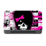 Scene Kid Girl Skull Memory Card Reader with CF