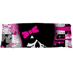 Scene Kid Girl Skull Body Pillow Case Dakimakura (Two Sides) from ArtsNow.com Back