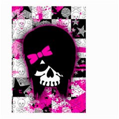 Scene Kid Girl Skull Small Garden Flag (Two Sides) from ArtsNow.com Front