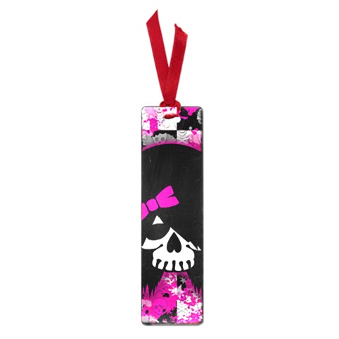 Scene Kid Girl Skull Small Book Mark from ArtsNow.com Front