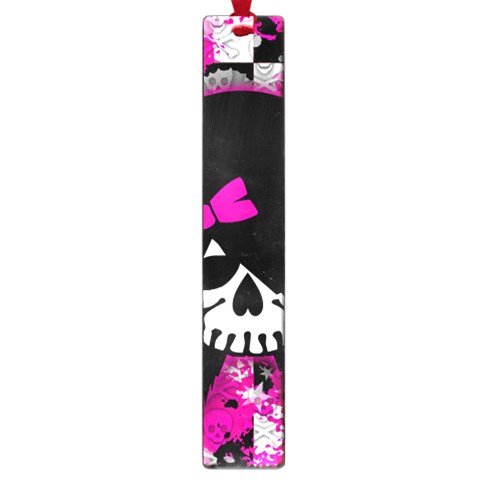 Scene Kid Girl Skull Large Book Mark from ArtsNow.com Front