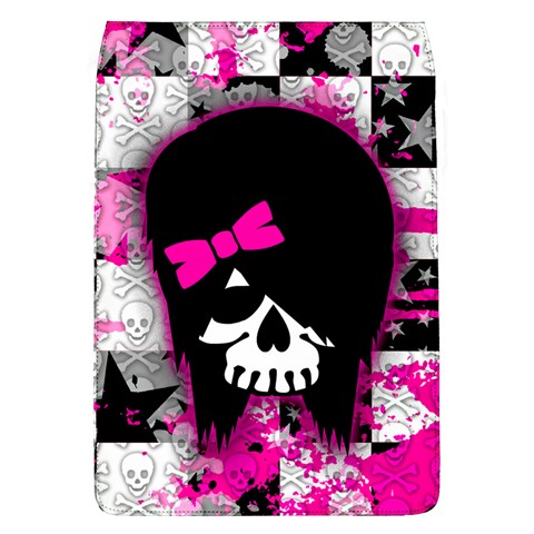 Scene Kid Girl Skull Removable Flap Cover (L) from ArtsNow.com Front