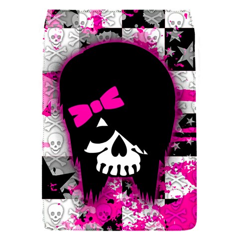 Scene Kid Girl Skull Removable Flap Cover (S) from ArtsNow.com Front