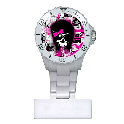 Scene Kid Girl Skull Plastic Nurses Watch from ArtsNow.com Front