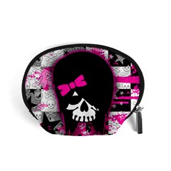 Scene Kid Girl Skull Accessory Pouch (Small) from ArtsNow.com Front