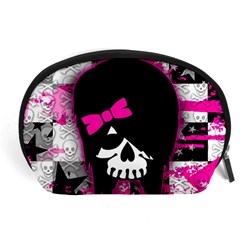 Scene Kid Girl Skull Accessory Pouch (Large) from ArtsNow.com Front