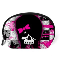 Scene Kid Girl Skull Accessory Pouch (Large) from ArtsNow.com Back